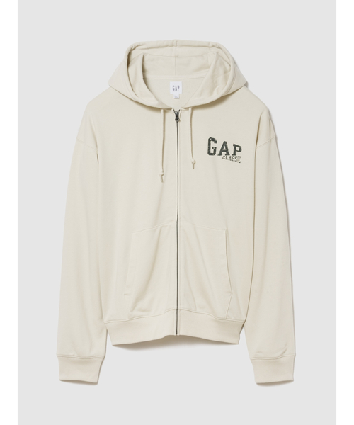 GAP（ギャップ）の「GAP CLASSICロゴ ジップアップパーカー（パーカー・メンズ・ネイビー/ベージュ系その他/グレー/ベージュ・XS/XL/S/L/M）」の15枚目の写真