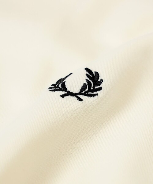 FRED PERRY(フレッドペリー)の「【別注】FRED PERRY / Track Jacket 26FW(ジャージ・メンズ・ホワイト/ブラウン・MEDIUM/LARGE/X-LARGE/SMALL)」の8枚目の写真