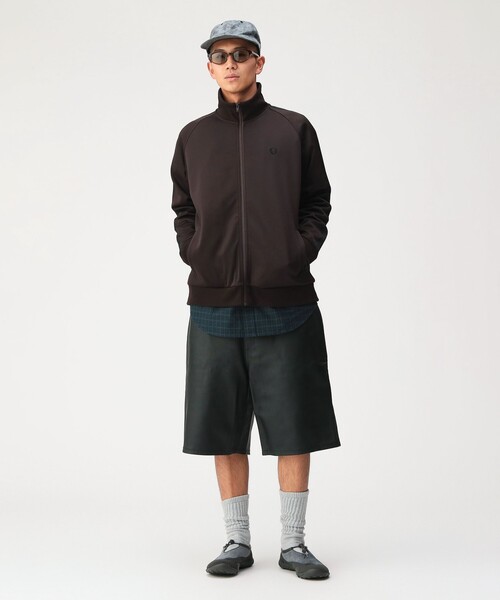 FRED PERRY(フレッドペリー)の「【別注】FRED PERRY / Track Jacket 26FW(ジャージ・メンズ・ホワイト/ブラウン・MEDIUM/LARGE/X-LARGE/SMALL)」の13枚目の写真