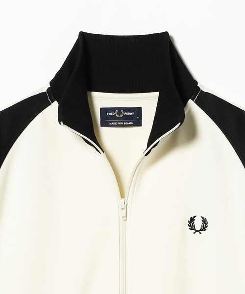 FRED PERRY(フレッドペリー)の「【別注】FRED PERRY / Track Jacket 26FW(ジャージ・メンズ・ホワイト/ブラウン・MEDIUM/LARGE/X-LARGE/SMALL)」の22枚目の写真