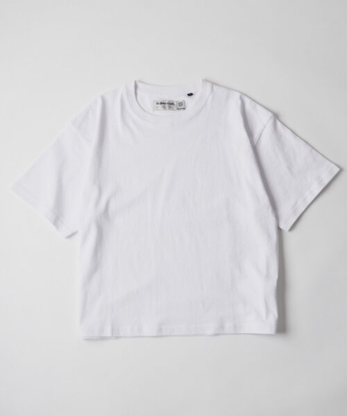 Sourcream(サワークリーム)の「【Sourcream】ベーシックTEE(Tシャツ/カットソー・レディース・ブラウン/ネイビー/ブラック/ホワイト/サックスブルー・SMALL/MEDIUM)」の1枚目の写真