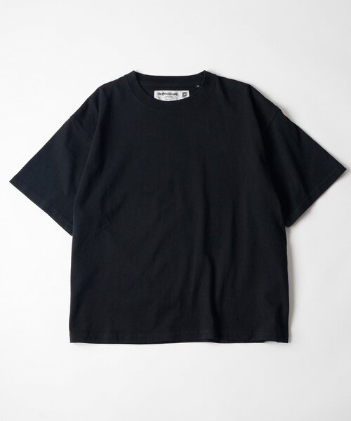 Sourcream(サワークリーム)の「【Sourcream】ベーシックTEE(Tシャツ/カットソー・レディース・ブラウン/ネイビー/ブラック/ホワイト/サックスブルー・SMALL/MEDIUM)」の2枚目の写真