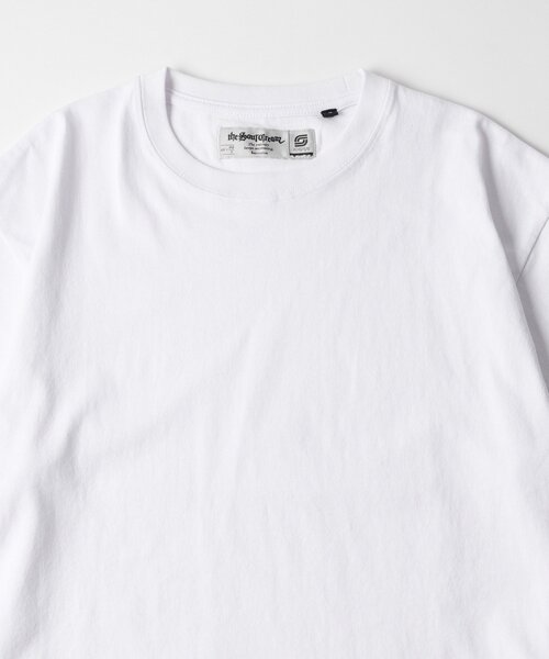 Sourcream(サワークリーム)の「【Sourcream】ベーシックTEE(Tシャツ/カットソー・レディース・ブラウン/ネイビー/ブラック/ホワイト/サックスブルー・SMALL/MEDIUM)」の6枚目の写真