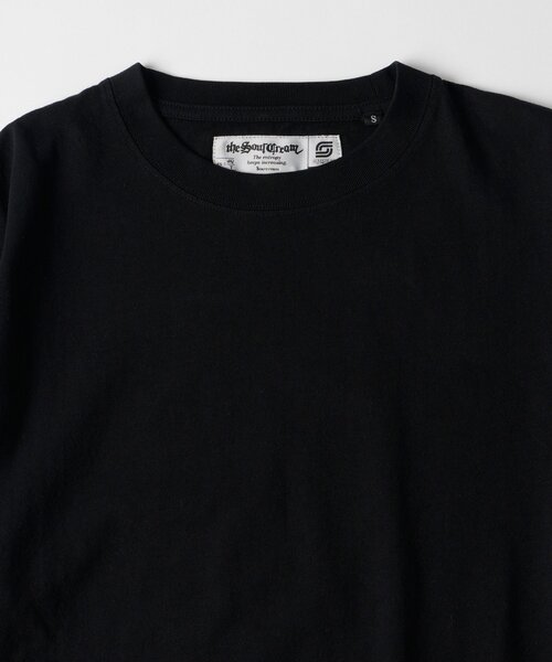 Sourcream(サワークリーム)の「【Sourcream】ベーシックTEE(Tシャツ/カットソー・レディース・ブラウン/ネイビー/ブラック/ホワイト/サックスブルー・SMALL/MEDIUM)」の8枚目の写真