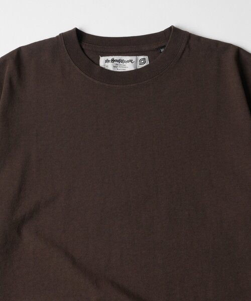 Sourcream(サワークリーム)の「【Sourcream】ベーシックTEE(Tシャツ/カットソー・レディース・ブラウン/ネイビー/ブラック/ホワイト/サックスブルー・SMALL/MEDIUM)」の10枚目の写真