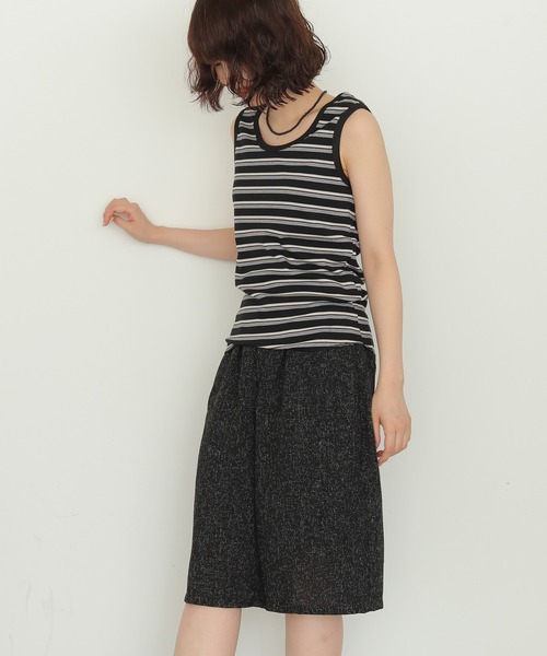 cheriella(シェリエラ)の「【cheriella】ツイードイージーハーフパンツ TWEED EASY HALF PANTS(その他パンツ・レディース・ブラック/ブラウン/グレー・FREE)」の19枚目の写真