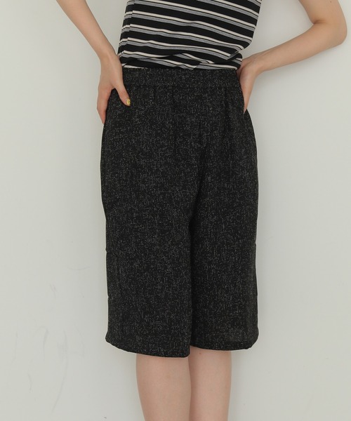 cheriella(シェリエラ)の「【cheriella】ツイードイージーハーフパンツ TWEED EASY HALF PANTS(その他パンツ・レディース・ブラック/ブラウン/グレー・FREE)」の15枚目の写真
