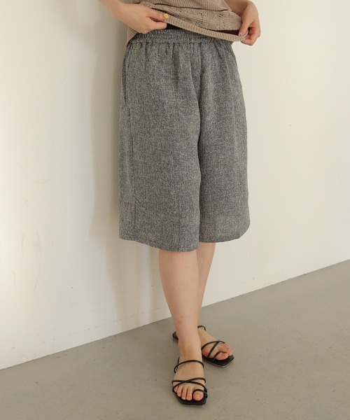 cheriella（シェリエラ）の「【cheriella】ツイードイージーハーフパンツ　TWEED EASY HALF PANTS（その他パンツ・レディース・ブラック/ブラウン/グレー・FREE）」の22枚目の写真