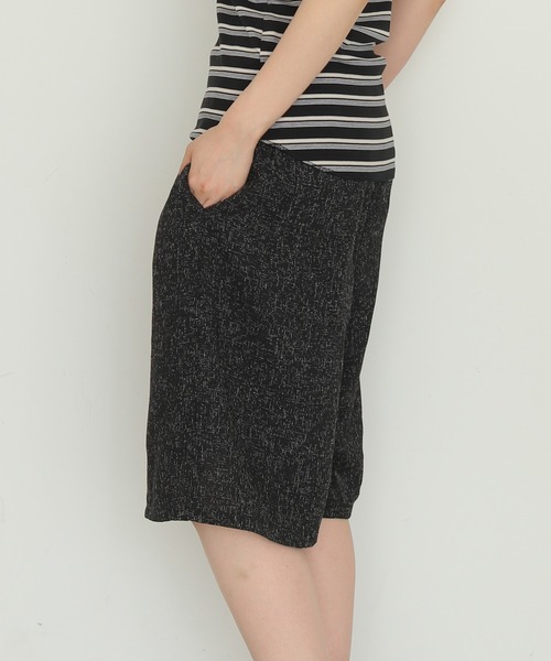cheriella(シェリエラ)の「【cheriella】ツイードイージーハーフパンツ TWEED EASY HALF PANTS(その他パンツ・レディース・ブラック/ブラウン/グレー・FREE)」の6枚目の写真