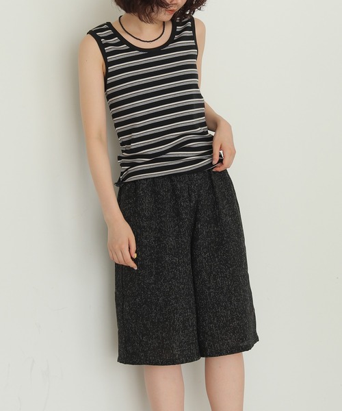 cheriella(シェリエラ)の「【cheriella】ツイードイージーハーフパンツ TWEED EASY HALF PANTS(その他パンツ・レディース・ブラック/ブラウン/グレー・FREE)」の14枚目の写真