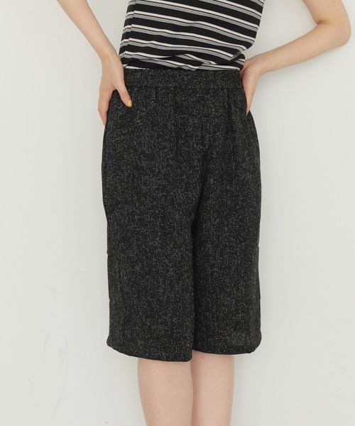 cheriella(シェリエラ)の「【cheriella】ツイードイージーハーフパンツ TWEED EASY HALF PANTS(その他パンツ・レディース・ブラック/ブラウン/グレー・FREE)」の10枚目の写真