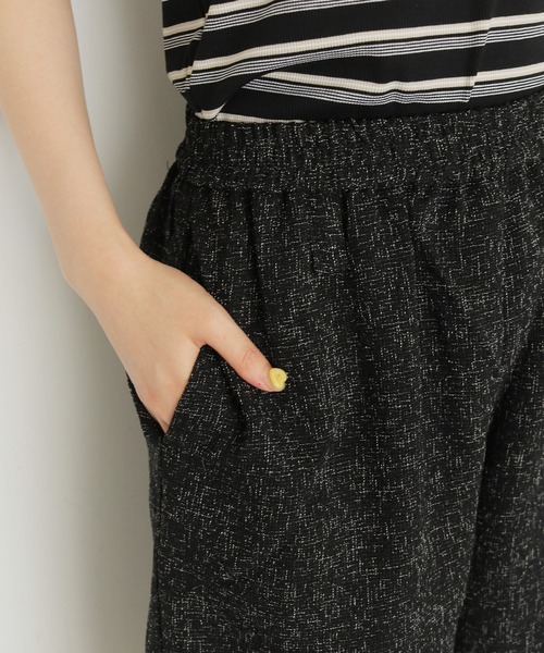 cheriella(シェリエラ)の「【cheriella】ツイードイージーハーフパンツ TWEED EASY HALF PANTS(その他パンツ・レディース・ブラック/ブラウン/グレー・FREE)」の21枚目の写真