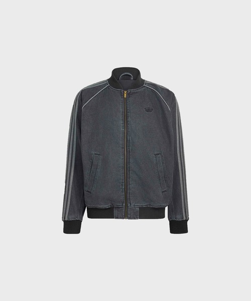 adidas(アディダス)の「adidas/ SST DENIM TRACK TOP / TG062,IB6948(デニムジャケット・メンズ・ブラック・M/L)」の1枚目の写真