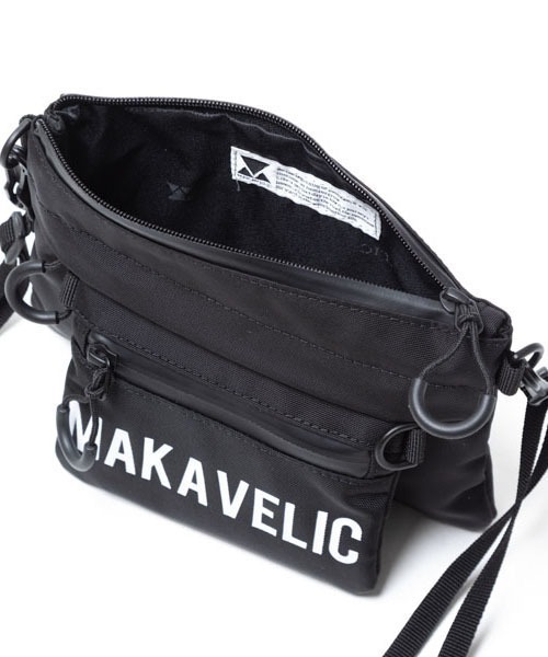 MAKAVELIC(マキャベリック)の「【es】【MAKAVELIC】SCREENER SACOCHE(ショルダーバッグ・メンズ・ネイビー・FREE)」の3枚目の写真