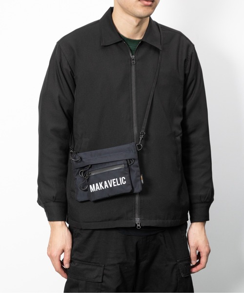 MAKAVELIC(マキャベリック)の「【es】【MAKAVELIC】SCREENER SACOCHE(ショルダーバッグ・メンズ・ネイビー・FREE)」の12枚目の写真