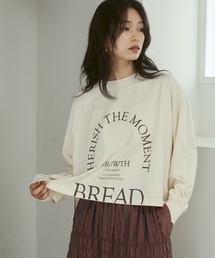 hunch（ハンチ）の「ピグメント染め ロゴロンT（Tシャツ/カットソー）」