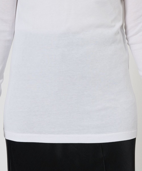 BABYLONE(バビロン)の「ICE FABRICカットソー(Tシャツ/カットソー・レディース・ブラック/ホワイト・フリー)」の4枚目の写真