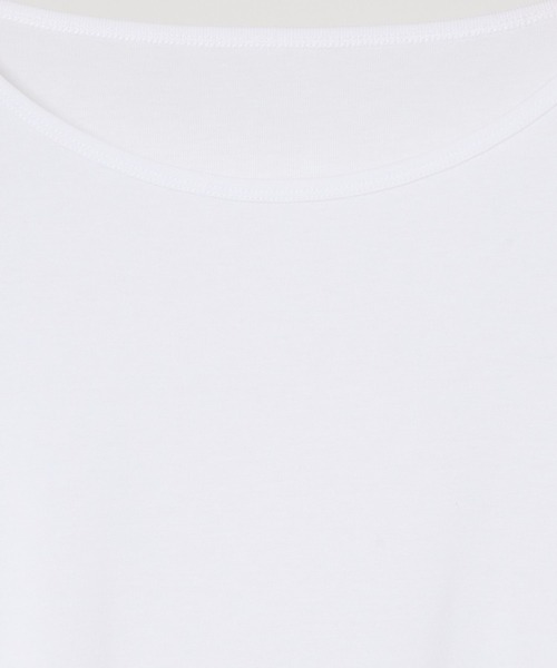 BABYLONE(バビロン)の「ICE FABRICカットソー(Tシャツ/カットソー・レディース・ブラック/ホワイト・フリー)」の6枚目の写真