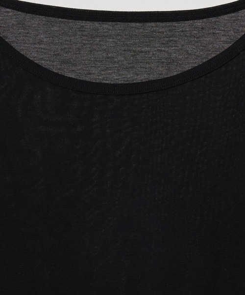 BABYLONE(バビロン)の「ICE FABRICカットソー(Tシャツ/カットソー・レディース・ブラック/ホワイト・フリー)」の7枚目の写真