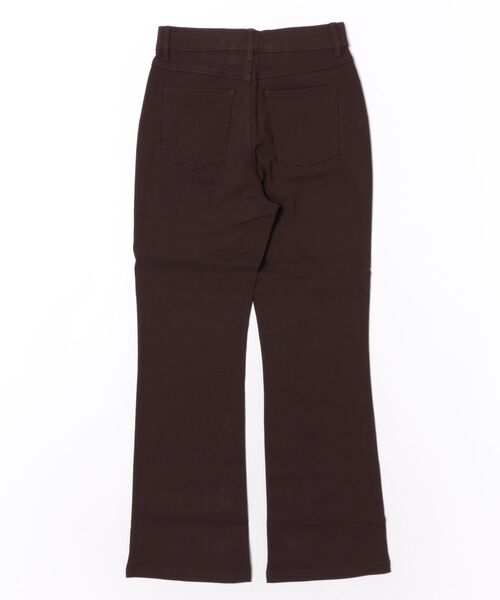 coca(coca)(コカ)の「ストレッチフレアパンツ(その他パンツ・レディース・ブラック/ダークブラウン・S/M/L)」の3枚目の写真