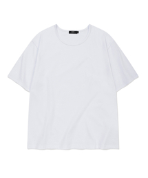 U-NECK SHORT SLEEVES (WHITE)