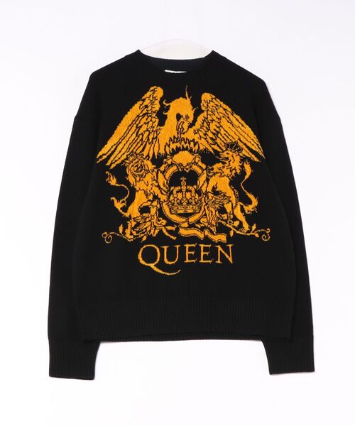 beautiful people(ビューティフルピープル)の「beautiful people rock-knit QUEEN knit pullover(ニット/セーター・メンズ・ブラック・40)」の6枚目の写真