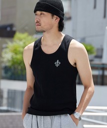 ROOPTOKYO | ラインストーンジャストフィットテレコタンクトップ メンズ レディース 2026年夏 夏服(タンクトップ)