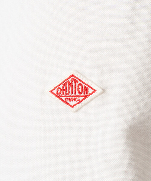 DANTON（ダントン）の「Men's Oxford Band Collar Shirt（シャツ/ブラウス・メンズ・ホワイト/オフホワイト・44/38/40/42）」の9枚目の写真