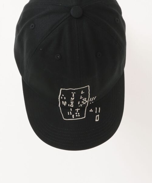 SALON adam et rope'(サロン アダム エ ロペ)の「【LY(エルワイ)】Letter cap(キャップ・レディース・ブラック/キナリ/ボルドー・FREE)」の5枚目の写真