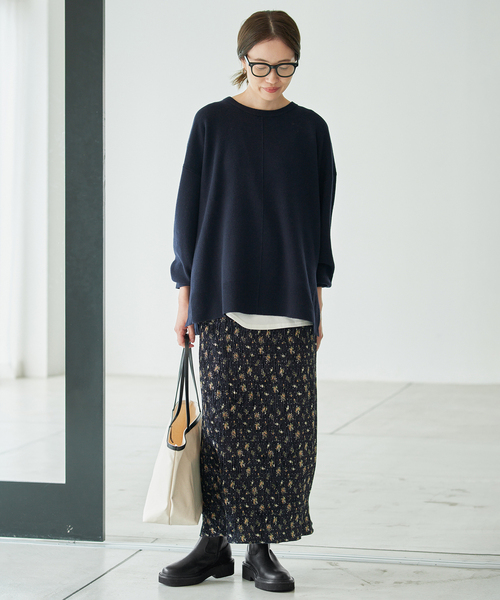 SLOBE IENA(スローブイエナ)の「SLOBE トラックソールブーツ(ブーツ・レディース・ブラック・23cm/23.5cm/24cm/24.5cm)」の5枚目の写真