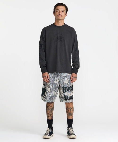 RVCA(ルーカ)の「RVCA メンズ TAPOUT MESH SHORT 21 ショートパンツ 【2026年秋冬モデル】/ルーカウエストゴムメッシュショーツ(その他パンツ・メンズ・キャメル・X-LARGE/LARGE/MEDIUM)」の5枚目の写真