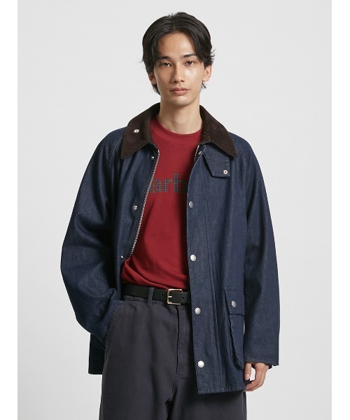 Barbour(バブアー)の「公式ショップ限定|【BEDALE / ビデイル】デニム カジュアルジャケット(ブルゾン・メンズ・インディゴブルー/ブラック・40/38/36/34/42)」の16枚目の写真