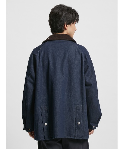 Barbour(バブアー)の「公式ショップ限定|【BEDALE / ビデイル】デニム カジュアルジャケット(ブルゾン・メンズ・インディゴブルー/ブラック・40/38/36/34/42)」の14枚目の写真