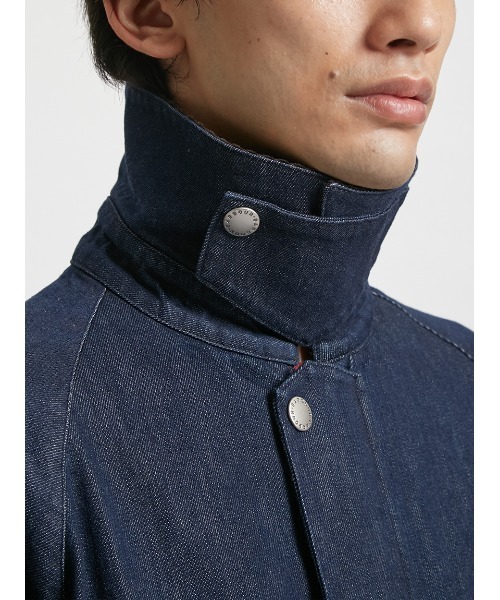 Barbour(バブアー)の「公式ショップ限定|【BEDALE / ビデイル】デニム カジュアルジャケット(ブルゾン・メンズ・インディゴブルー/ブラック・40/38/36/34/42)」の11枚目の写真