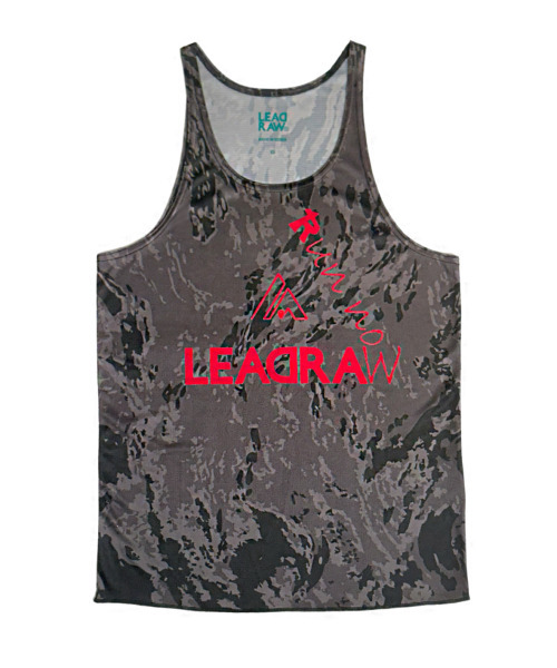 LEADRAW(リドロウ)の「LEADRUN BOREA RACE SINGLET BLACK(Tシャツ/カットソー・メンズ・その他・X-SMALL/SMALL/MEDIUM/LARGE/X-LARGE/XX-LARGE)」の1枚目の写真