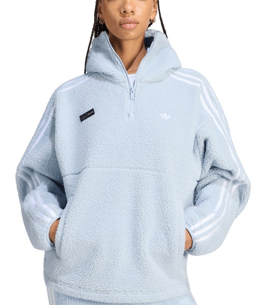 adidas｜アディダスのパーカー（ブルー・ネイビー/青色系）通販 - ZOZOTOWN