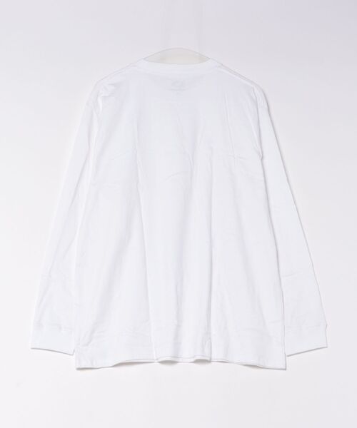 FRUIT OF THE LOOM（フルーツオブザルーム）の「FTL_7ozロンTシャツ（Tシャツ/カットソー・メンズ・ホワイト/杢グレー/ブラック・M/XL/L）」の4枚目の写真