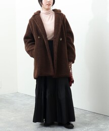 ボアダブルコート
