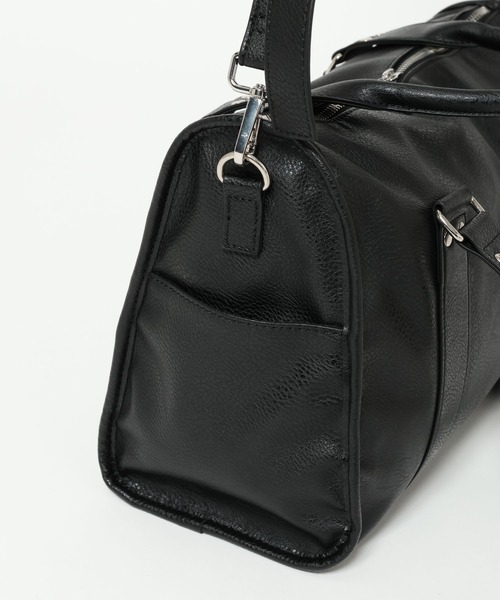 RAGEBLUE(レイジブルー)の「2WAY STUDS BOSTON SHOULDER BAG/スタッズボストンショルダーバッグ(ボストンバッグ・メンズ・ブラック/ブラウン・FREE)」の19枚目の写真