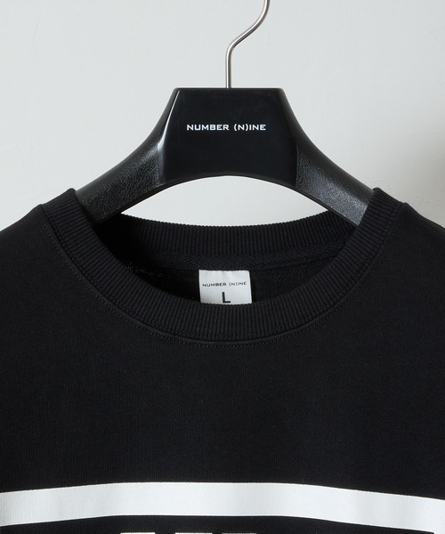 N(N) number nine PRINTED CLASSIC CREWNECK SWEATSHIRT / クラシック