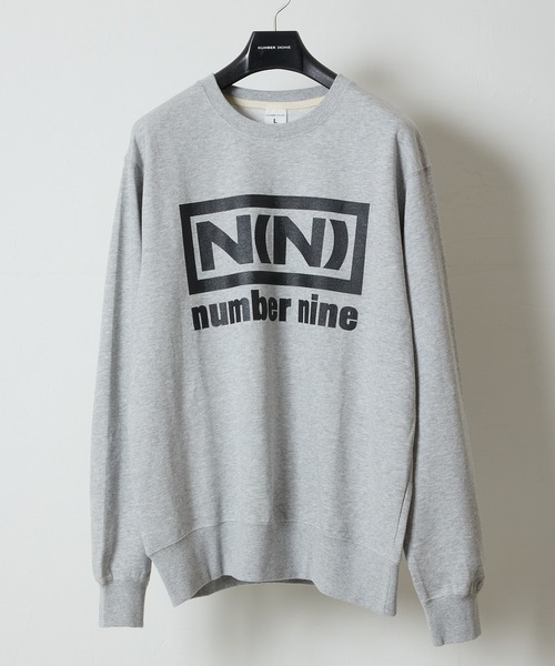 N(N) number nine PRINTED CLASSIC CREWNECK SWEATSHIRT / クラシック