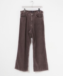 YLEVE　SUPER DYED BLEACHED CORDUROY PANTS