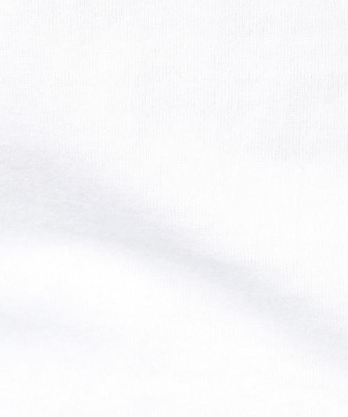 MONKEY TIME（モンキータイム）の「＜monkey time＞ 40/2 テンジク ロング ショートスリーブTシャツ：◆（Tシャツ/カットソー・メンズ・ホワイト/ブラック/グレー/オリーブ・SMALL/MEDIUM/LARGE）」の5枚目の写真