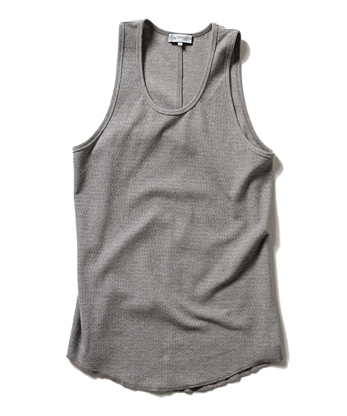B:MING by BEAMS(ビーミングバイビームス)の「【一部予約】ビーミング by ビームス / ハニカムメッシュタンクトップ(タンクトップ・メンズ・ホワイト/グレー・SMALL/MEDIUM/LARGE)」の1枚目の写真