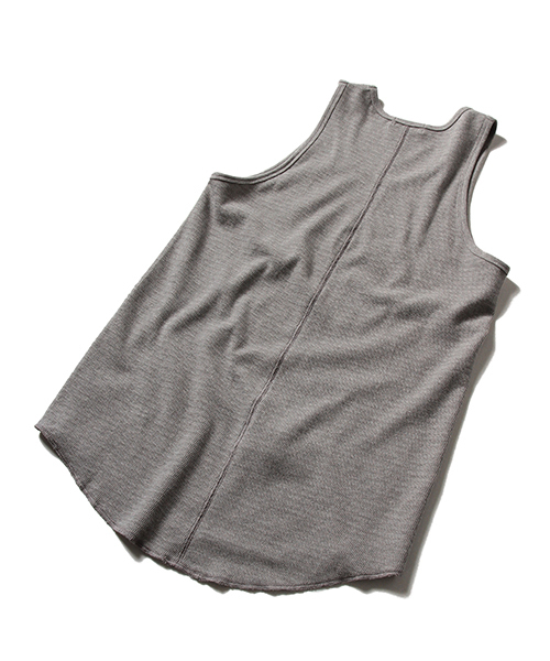 B:MING by BEAMS(ビーミングバイビームス)の「【一部予約】ビーミング by ビームス / ハニカムメッシュタンクトップ(タンクトップ・メンズ・ホワイト/グレー・SMALL/MEDIUM/LARGE)」の3枚目の写真