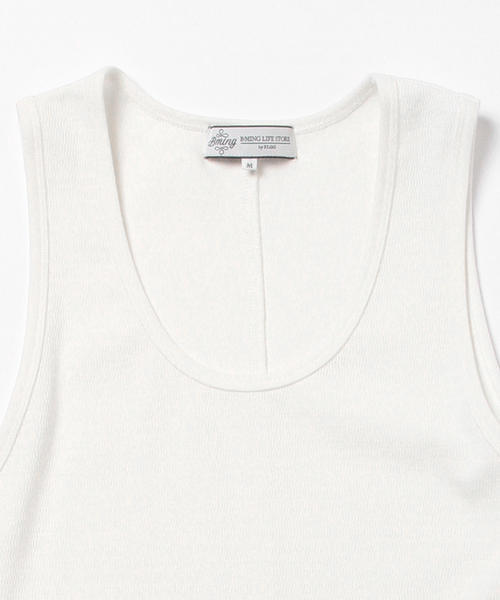 B:MING by BEAMS(ビーミングバイビームス)の「【一部予約】ビーミング by ビームス / ハニカムメッシュタンクトップ(タンクトップ・メンズ・ホワイト/グレー・SMALL/MEDIUM/LARGE)」の16枚目の写真