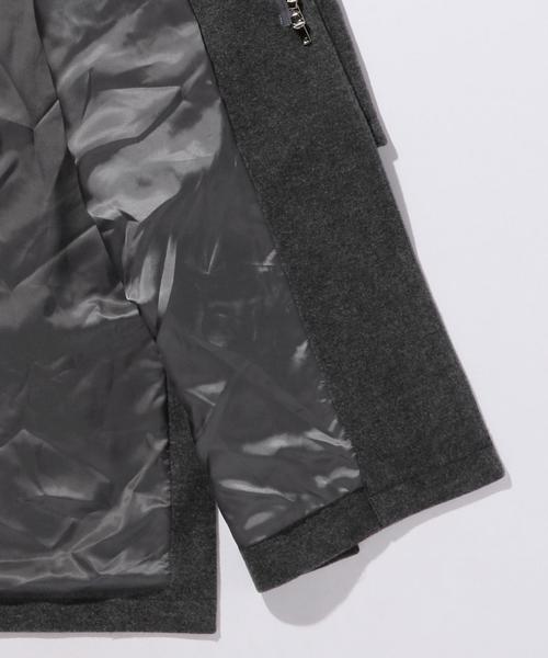 MONKEY TIME（モンキータイム）の「＜monkey time＞ ∴ モッサ フーデッド ガウンコート◆（ダッフルコート・メンズ・グレー・MEDIUM/LARGE/SMALL）」の7枚目の写真