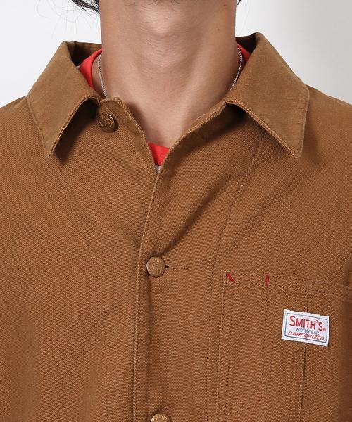 coen（コーエン）の「SMITH(スミス)別注ダックヒュージショップコート（ブルゾン・メンズ・ブラウン・MEDIUM/SMALL/LARGE）」の12枚目の写真