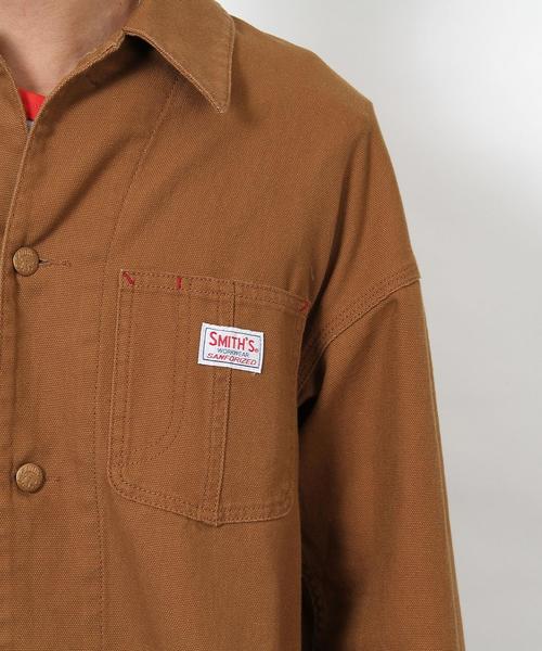 coen（コーエン）の「SMITH(スミス)別注ダックヒュージショップコート（ブルゾン・メンズ・ブラウン・MEDIUM/SMALL/LARGE）」の13枚目の写真