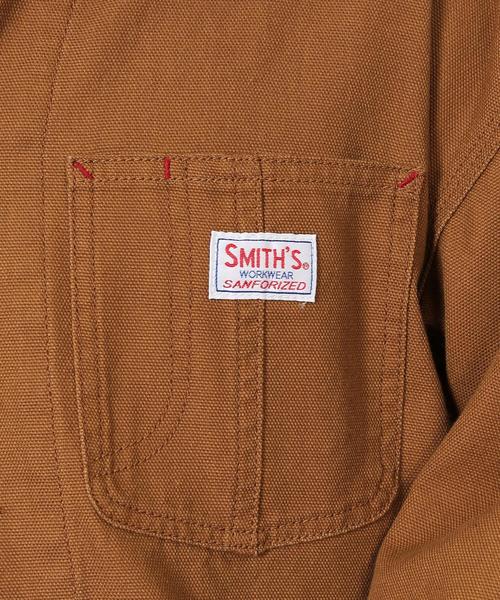 coen（コーエン）の「SMITH(スミス)別注ダックヒュージショップコート（ブルゾン・メンズ・ブラウン・MEDIUM/SMALL/LARGE）」の14枚目の写真